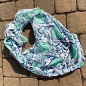 NWT Mint Green Coach Square Scarf